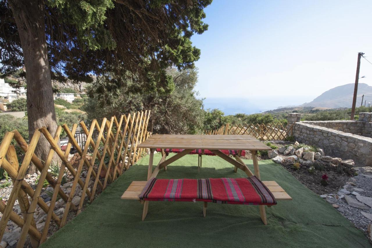 Petasos House - Garden - Sea View Villa Sellía Екстериор снимка