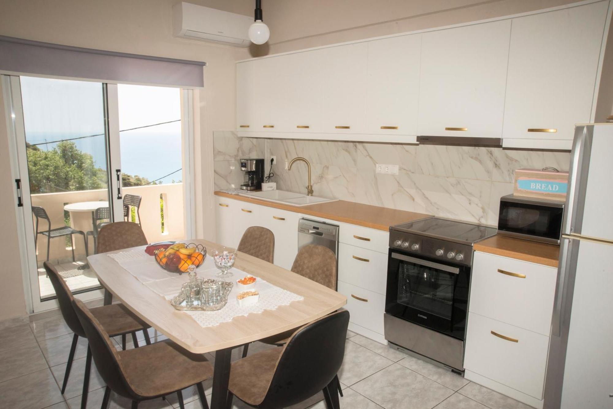 Petasos House - Garden - Sea View Villa Sellía Екстериор снимка