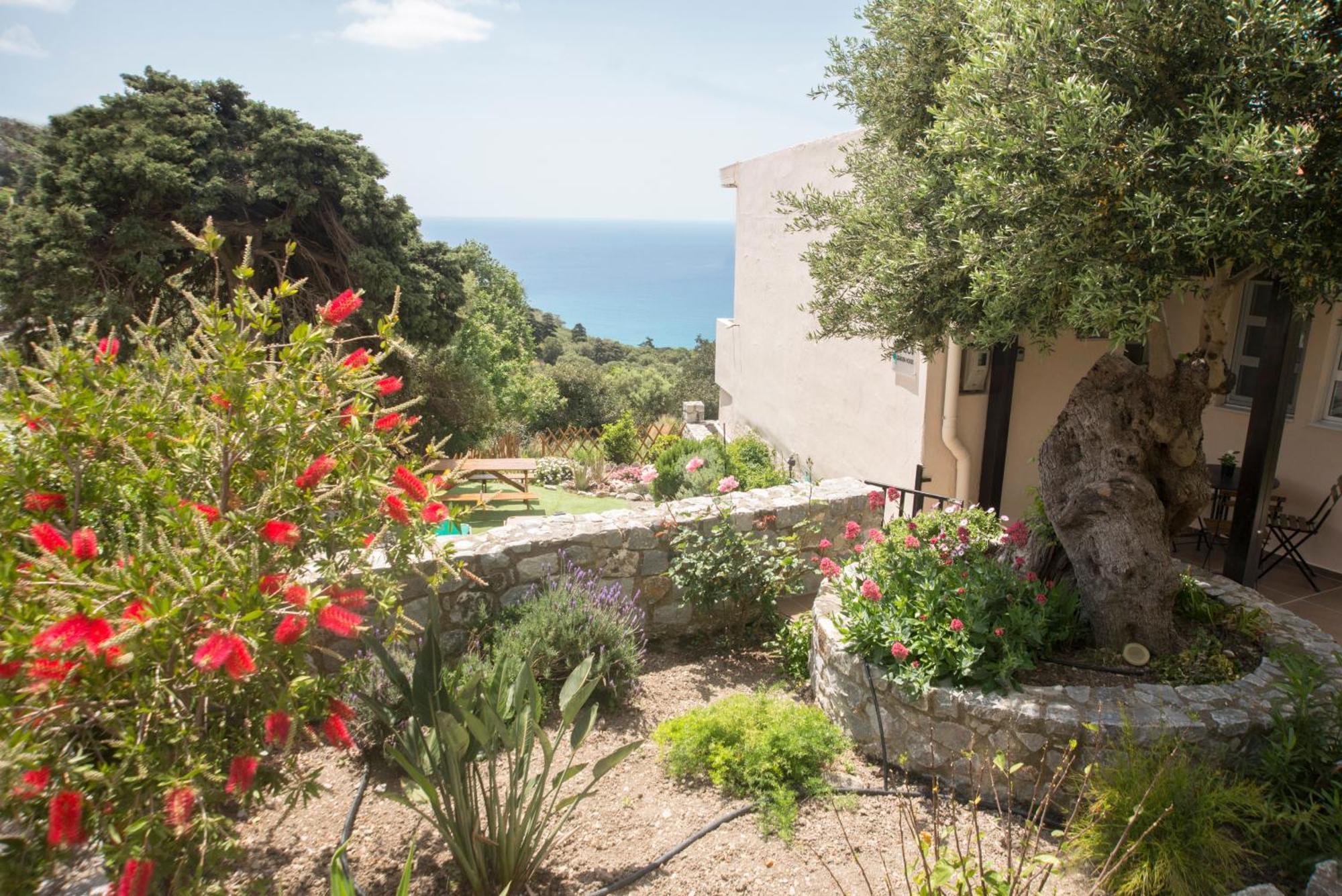 Petasos House - Garden - Sea View Villa Sellía Екстериор снимка